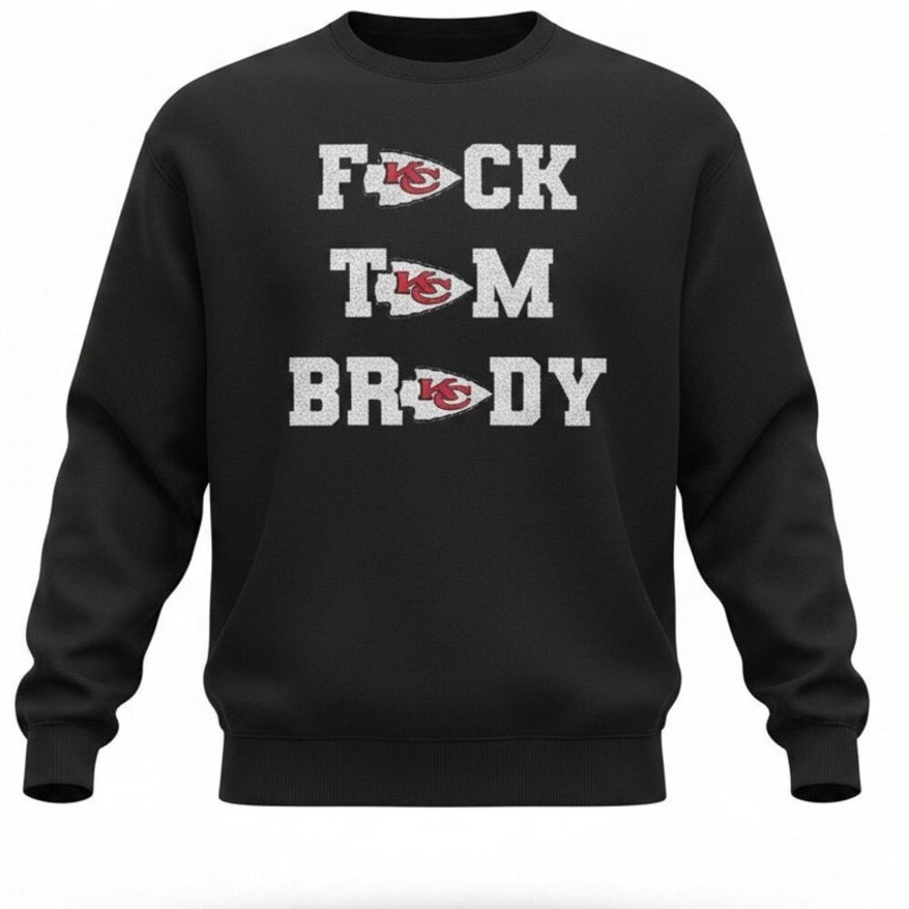 Chiefs Anti Tom Brady Graphic Sweatshirt XL